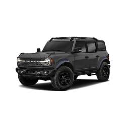 Black Horse Off Road - Black Horse FF-FBFR21 Front/Rear Fender Flares Black for 21-24 Ford Bronco - Image 1