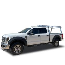 Black Horse Off Road - Black Horse CSFRHD65 Base K2 Over Cab Rack Silver 3/4-ton Trucks 6.4-6.7' Bed - Image 2