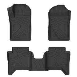 Black Horse Off Road - Black Horse FMFRA23 Totaliner HD Anti-Skid Floor Mat Rug Liner 23-25 Ford Ranger - Image 1