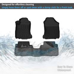 Black Horse Off Road - Black Horse FMSOU24 Totaliner HD Anti-Skid Floor Mat Rug 24-24 Subaru Outback - Image 2