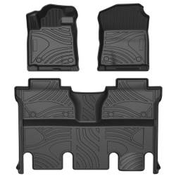 Black Horse Off Road - Black Horse FMTTU15 Totaliner HD Anti-Skid Floor Mat Rug Liner 15-21 Tundra - Image 1