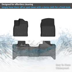 Black Horse Off Road - Black Horse FMTTU22 Totaliner HD Anti-Skid Floor Mat Rug Liner 22-25 Tundra - Image 2