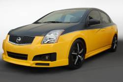 Stillen - Stillen 108114 Unpainted Front Lip Spoiler for 07-11 Nissan Sentra SE-R - Image 2