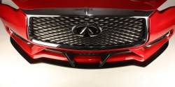 Stillen - Stillen KB11232 Front Splitter & Winglets for 17-21 Infiniti Q60 - Image 4
