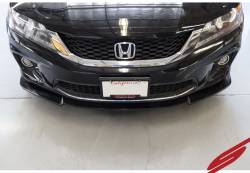 Stillen - Stillen KB25001 Front Splitter Unpainted for 13-15 Honda Accord Coupe - Image 2