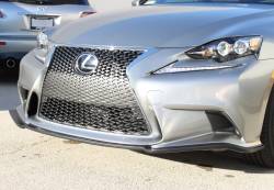 Stillen - Stillen KB31001 Front Splitter Matte Black for 14-15 Lexus IS250/IS350 F Sport - Image 3