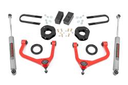 Rough Country Suspension Systems - Rough Country 110530RED 3.5" Suspension Lift Kit for 25-26 GMC Sierra 1500 2/4WD - Image 1