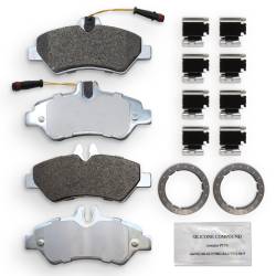 NRS Brakes - NRS Brakes NS1317 REAR Disc Brake Pad Set for Dodge Freightliner Mercedes & VW - Image 1