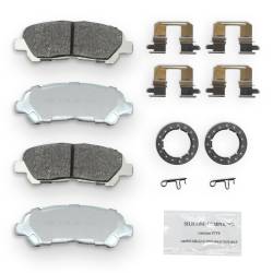 NRS Brakes - NRS Brakes NS1325 REAR Disc Brake Pad Set for 08-13 Toyota Highlander - Image 1