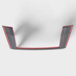 Trim Illusion - Trim Illusion ABS6826BLK Black Front Grille Overlay for 20-25 Nissan Armada - Image 3