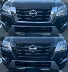 Trim Illusion - Trim Illusion ABS6826BLK Black Front Grille Overlay for 20-25 Nissan Armada - Image 4