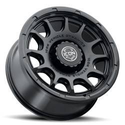 ICON Alloys - ICON ALLOYS RANCHO DBL BLACK 20 x 9/8 x 180/12mm/5.5" BS - Image 3