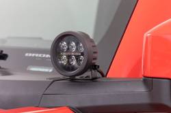 Rough Country Suspension Systems - Rough Country 70900A Black Series 3.5" LED Pod Lights Spot-White/Amber Pair - Image 5