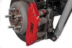 Rough Country Suspension Systems - Rough Country Bolt-On Rear Caliper Covers Red 12-20 F150/Raptor 711222 - Image 4