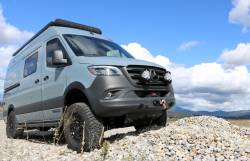 Van Compass - Van Compass 4100 Driving Light Bracket for Sprinter - Image 1