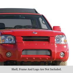 APS - APS Stainless GR14HED20S Billet Bumper Grille Polish for 01-04 Nissan Frontier - Image 1