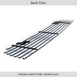APS - APS Stainless GR14HED20S Billet Bumper Grille Polish for 01-04 Nissan Frontier - Image 3