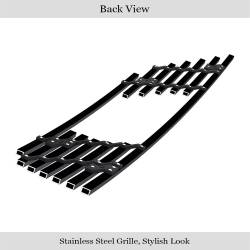 APS - APS Stainless Billet Grille Black 99-04 Ford Mustang GR06FFJ21J - Image 3