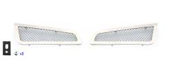 APS - APS Wire Mesh Fog Light Grilles Polish 13-14 Cadillac ATS GR01GEI54T - Image 2