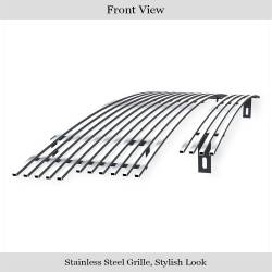 APS - APS Stainless Billet Grille Polish 97-98 Ford F150 RWD GR06HGI52S - Image 2