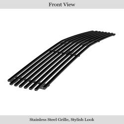 APS - APS GR03FEB49J Stainless Billet Bumper Grille Black for 82-87 Camaro Z28 - Image 2