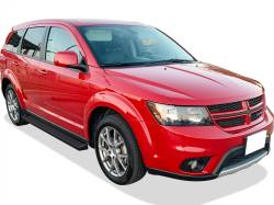 APS - APS IRunning Running Boards Black for 09-20 Dodge Journey IB04RBJ6B - Image 2