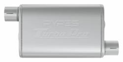 Pypes Performance Exhaust - Pypes MVT16 Turbo Pro Series S.S. 14" Body 3" Off/Off Muffler Universal - Image 1