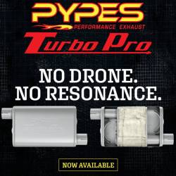 Pypes Performance Exhaust - Pypes MVT16 Turbo Pro Series S.S. 14" Body 3" Off/Off Muffler Universal - Image 4
