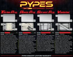 Pypes Performance Exhaust - Pypes MVT16 Turbo Pro Series S.S. 14" Body 3" Off/Off Muffler Universal - Image 5