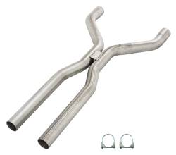 Pypes Performance Exhaust - Pypes HVF13 3" S.S. Mandrel-Bent Tunnel Crossover Exhaust H-Pipe Universal - Image 1