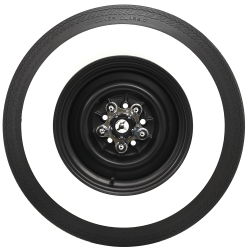 Coker - Coker 55500 H78-14 Coker 2.5" White Wall - Image 2