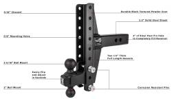 BulletProof Hitches - BulletProof HD25OFFSET 2.5" Heavy Duty 4/6" Offset Hitch - Image 6