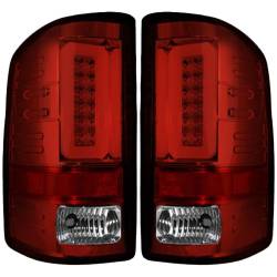 Recon - Recon 264298RD OLED Tail Lights Red Lens 16-18 GMC Sierra 1500/HD - Image 2