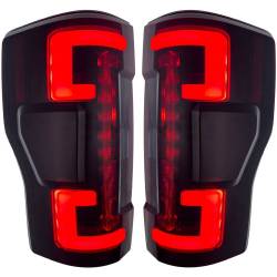 Recon - Recon 264299LEDBK OLED Tail Lights Smoked Lens 17-19 Ford Super Duty w/BLIS - Image 2