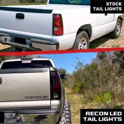 Recon - Recon 264373BK OLED Tail Lights Smoked Lens for 99-06 Silverado/Sierra - Image 3