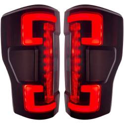 Recon - Recon 264299LEDRBK OLED Tail Lights Red Smoked Lens 17-19 Ford Super Duty - Image 2