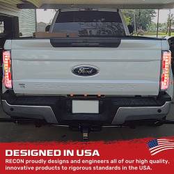 Recon - Recon 264399LEDCL OLED Tail Lights Clear Lens 20-22 Ford Super Duty w/BLIS - Image 3