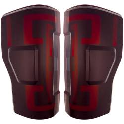 Recon - Recon 264399LEDRBK OLED Tail Lights Red Smoked Lens 20-22 Ford Super Duty - Image 2