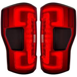 Recon - Recon 264399LEDRD OLED Tail Lights Red Lens 20-22 Ford Super Duty w/BLIS - Image 2
