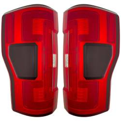 Recon - Recon 264399RD OLED Tail Lights Red Lens 20-22 Ford Super Duty - Image 2