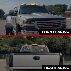 Recon - Recon 264155AMHPAM LED Cab Roof Light Kit Amber/Amber 01-06 Silverado/Sierra HD - Image 3