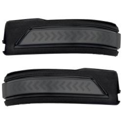Recon - Recon 264246WHBKS LED Side Mirror Lenses Smoked/White for 19-24 RAM Trucks - Image 1