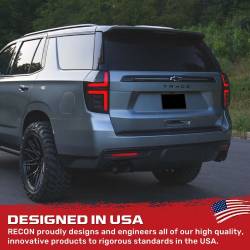 Recon - Recon 264374BK OLED Tail Lights Smoked Lens 21-24 Tahoe/Suburban - Image 2
