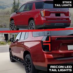 Recon - Recon 264374BK OLED Tail Lights Smoked Lens 21-24 Tahoe/Suburban - Image 3