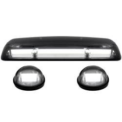 Recon - Recon 264155BKHPWH LED Cab Roof Lights Smoked/White 01-06 Silverado/Sierra HD - Image 2
