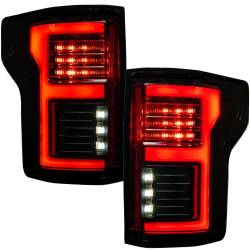 Recon - Recon 264468LEDBK OLED Tail Lights Smoked Lens 18-20 Ford F150 w/BLIS - Image 2