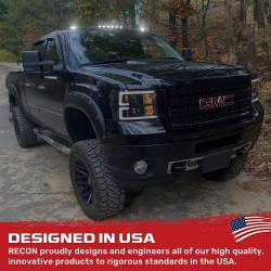 Recon - Recon 264156BKRGB LED Cab Roof Light Kit Smoked/RGB 07-14 Silverado/Sierra HD - Image 4