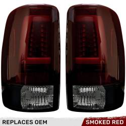Recon - Recon 264377RBK OLED Tail Lights Red Smoked Lens 00-06 Tahoe/Suburban/Yukon/XL - Image 1