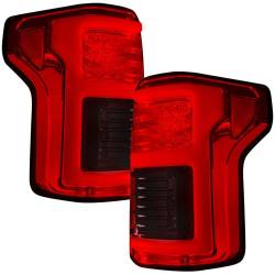 Recon - Recon 264468LEDRD OLED Tail Lights Red Lens 18-20 Ford F150 w/BLIS - Image 2