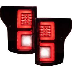 Recon - Recon 264468RBK OLED Tail Lights Red Smoked Lens 18-20 Ford F150 - Image 2